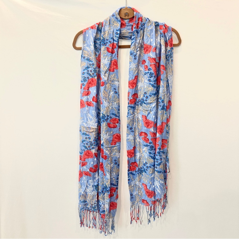 Laura Ashley Scarf with Fringe
